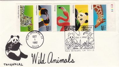 Wild Animals, booklet