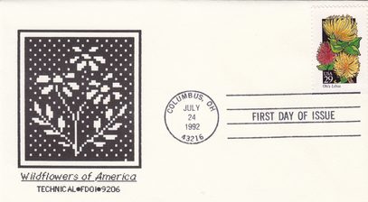 Ohi'a Lehua Wildflower First Day Cover