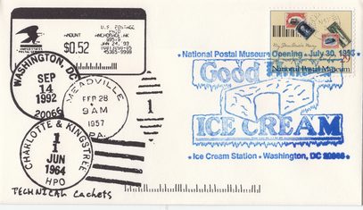 National Postal Museum Ice Cream Station