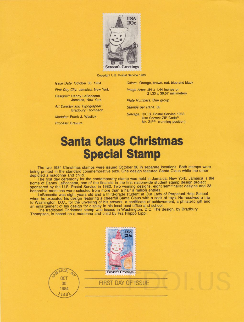 Student Santa Claus Commemorative