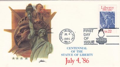 Centennial of the Statue of Liberty by Fleetwood