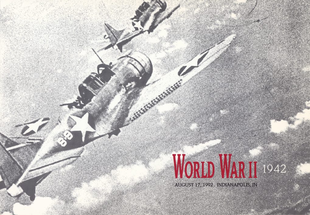 1992 WW2 First Day Ceremony Program