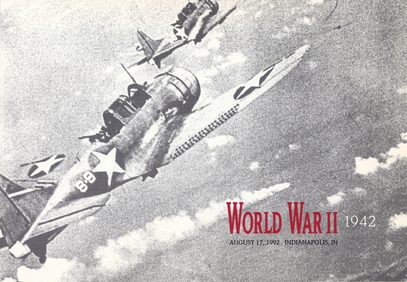 1992 WW2 First Day Ceremony Program