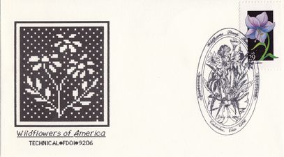 1992 Wildflowers Series - Jacob's Ladder Stamp Show