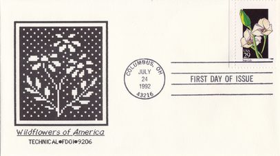 Sego Lily - 1992 Wildflowers of America Series