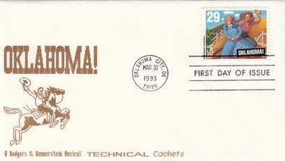 Oklahoma! Broadway Musical - 29¢ Stamp