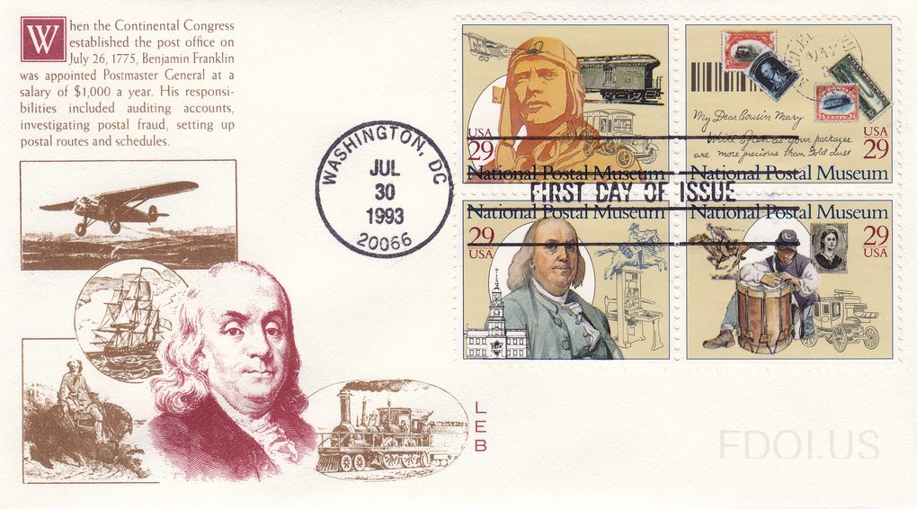 National Postal Museum block