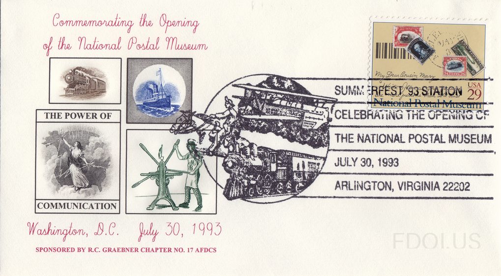 Celebrating the Opening of the National Postal Museum