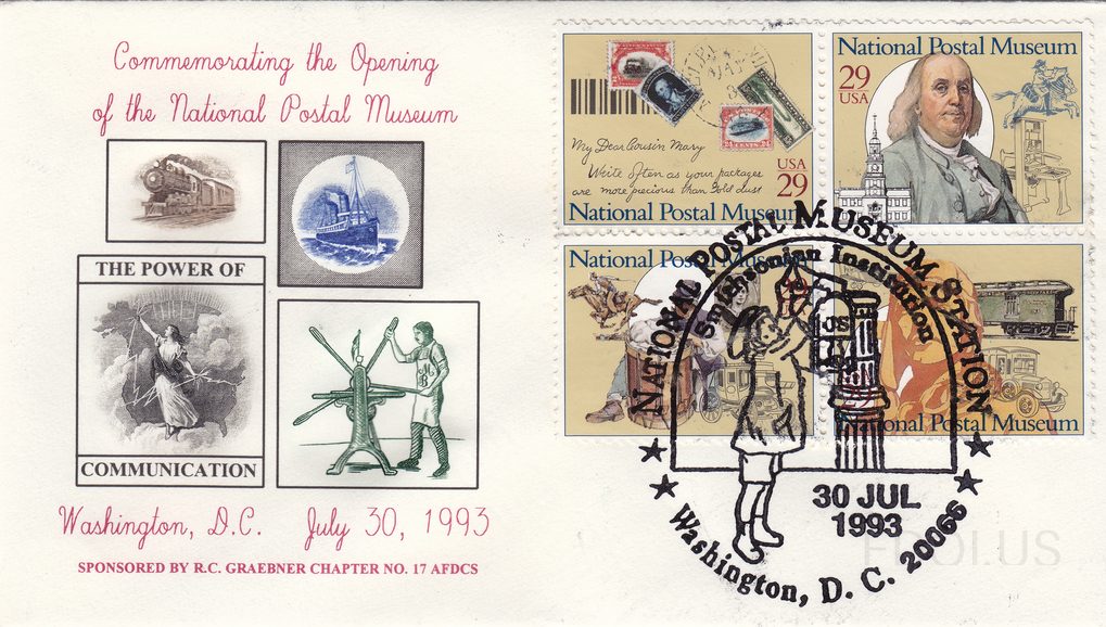 National Postal Museum block