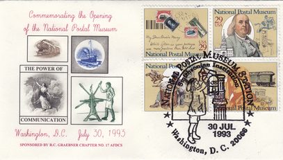 National Postal Museum block