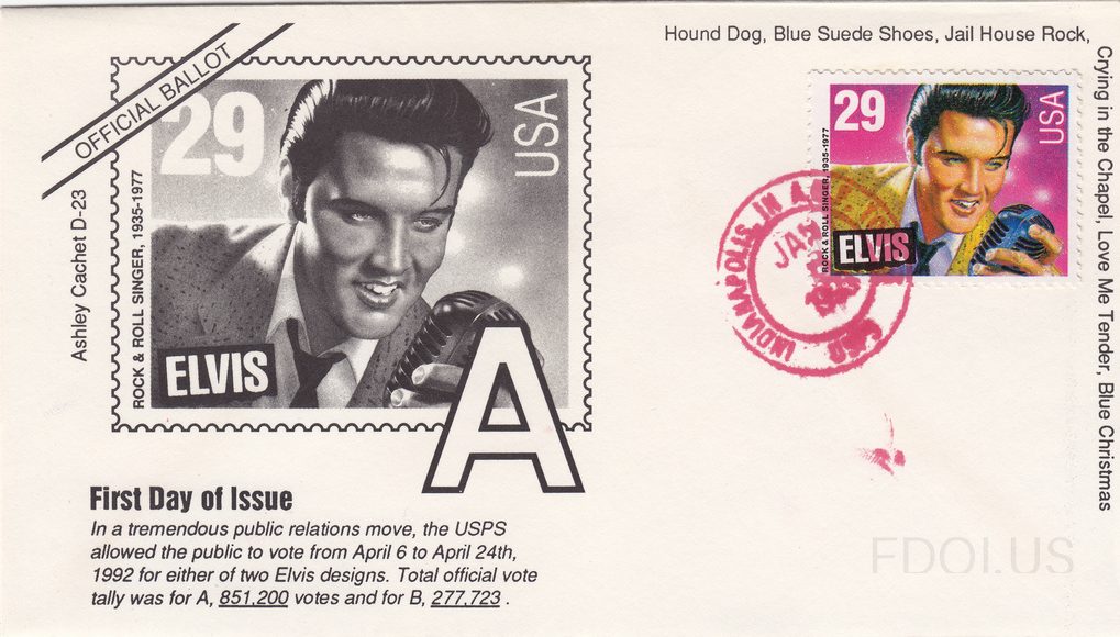 Elvis Presley Air Mail Field Tour 2