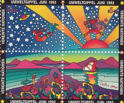 Peter Max 1992 Earth Summit Vienna