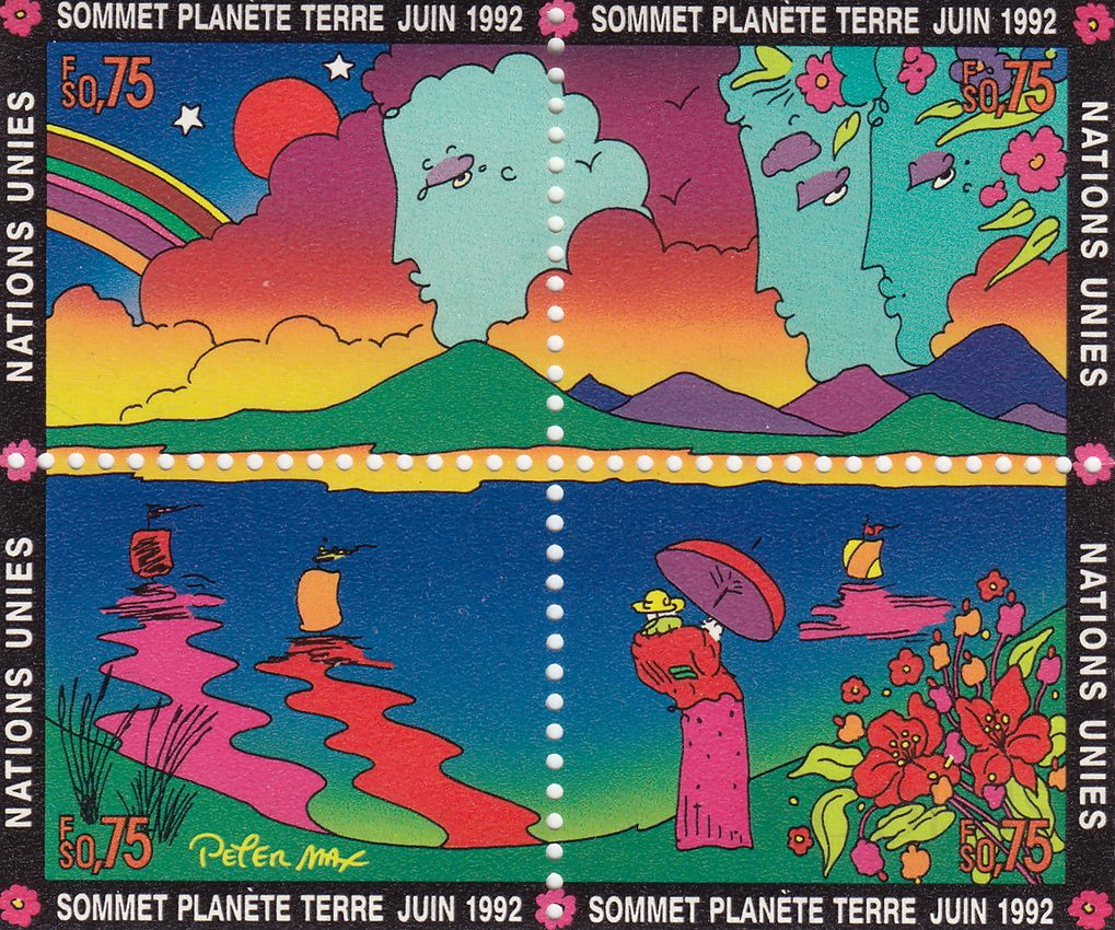 Peter Max 1992 Earth Summit Geneva