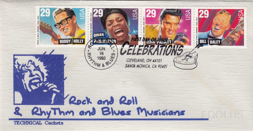 Musicians strip of four