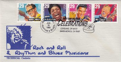 Musicians strip of four