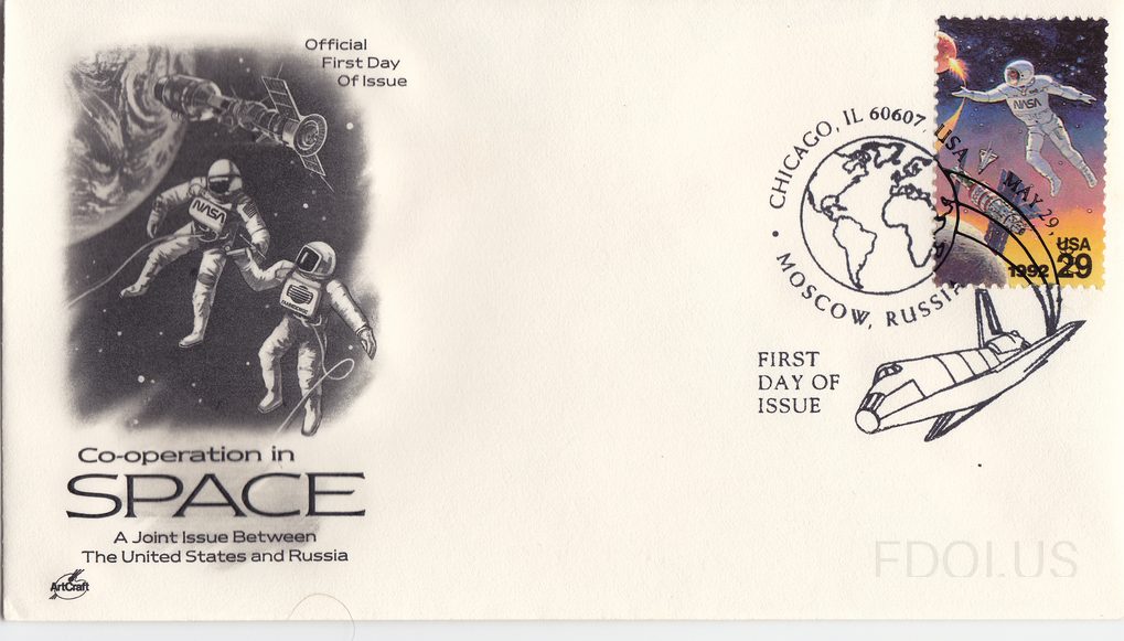 Cooperation in Space