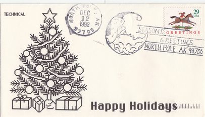 1992 Christmas Classic Toys - Horse and Rider from North Pole, AK