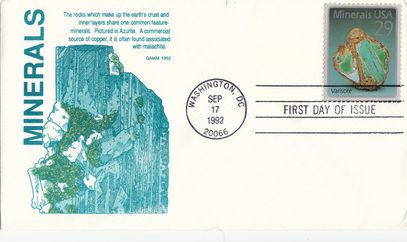 Minerals 1992 Variscite