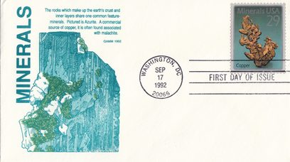 Minerals 1992 Copper