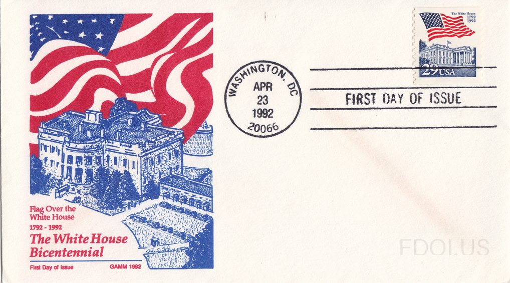 Flag over the White House