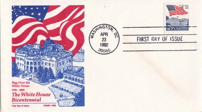 Flag over the White House