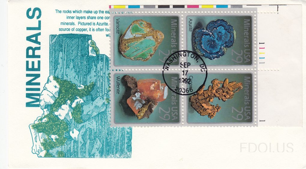 Minerals Plate Block