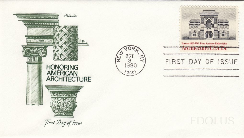 Furness 1839-1912 Penn Academy Philadelphia