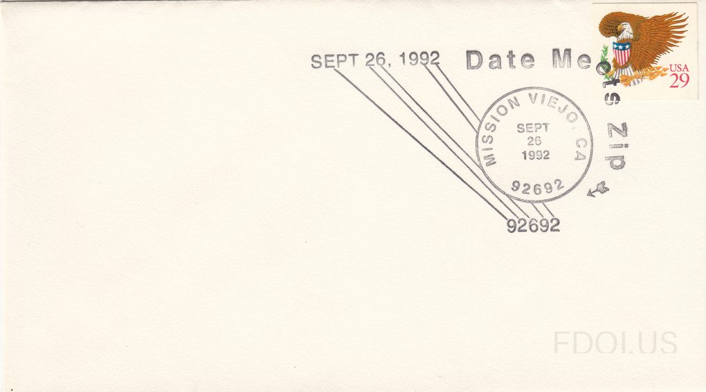 Date Meets Zip 92692