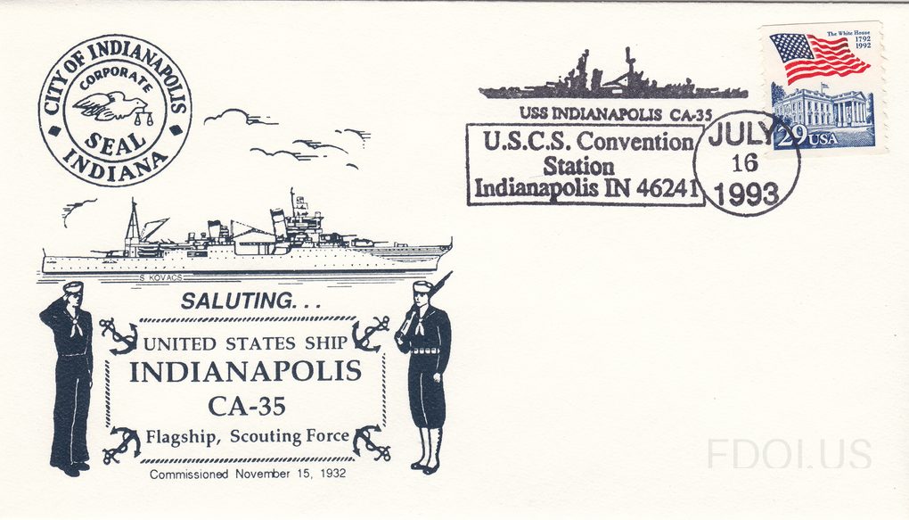 USS Indianapolis USCS Convention Station