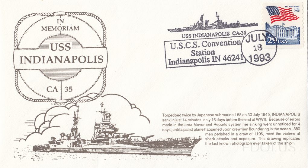 USS Indianapolis USCS Convention Station