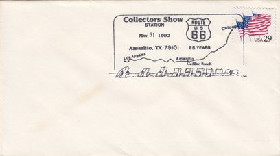 Collectors Show Station with Route 66 Map