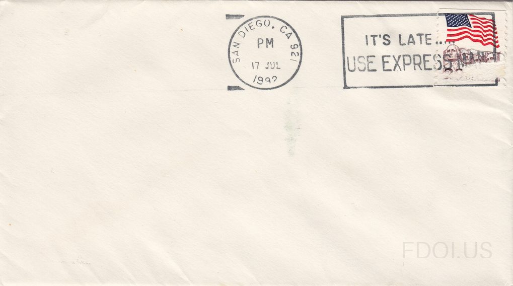 It\'s Late... Use Express Mail