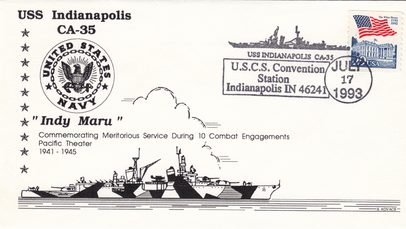 USS Indianapolis USCS Convention Station