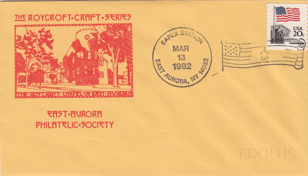 The Roycroft Chapel in East Aurora