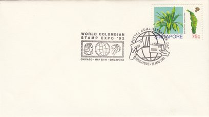 Singapore World Columbian Stamp Expo