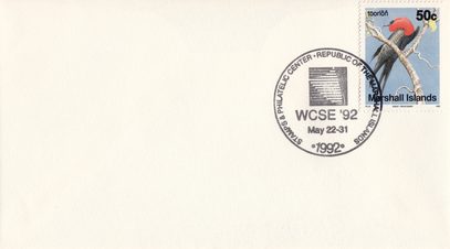 Marshall Islands Great Frigatebird 50¢ - WCSE '92
