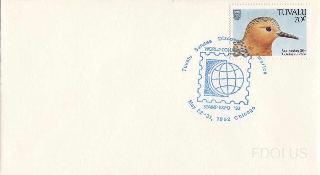 Tuvalu Salutes Discovery of America