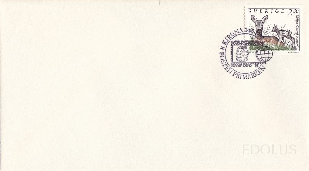 Swedish deers at WCSE92