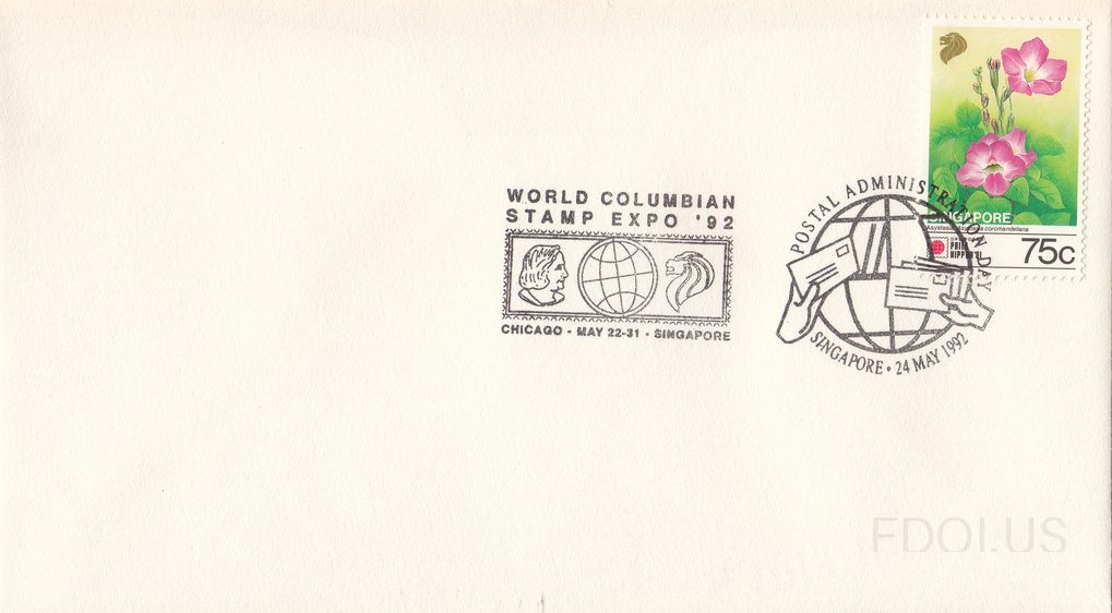 Singapore at WCSE, Postal Administration Day