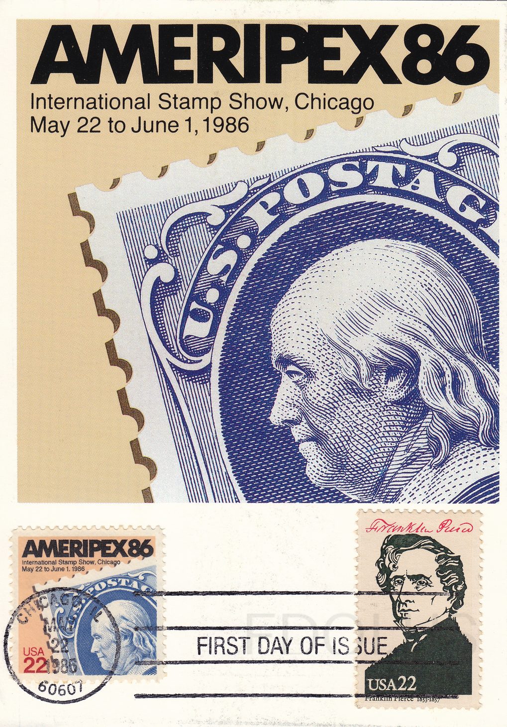 Ameripex86 Maxi Card