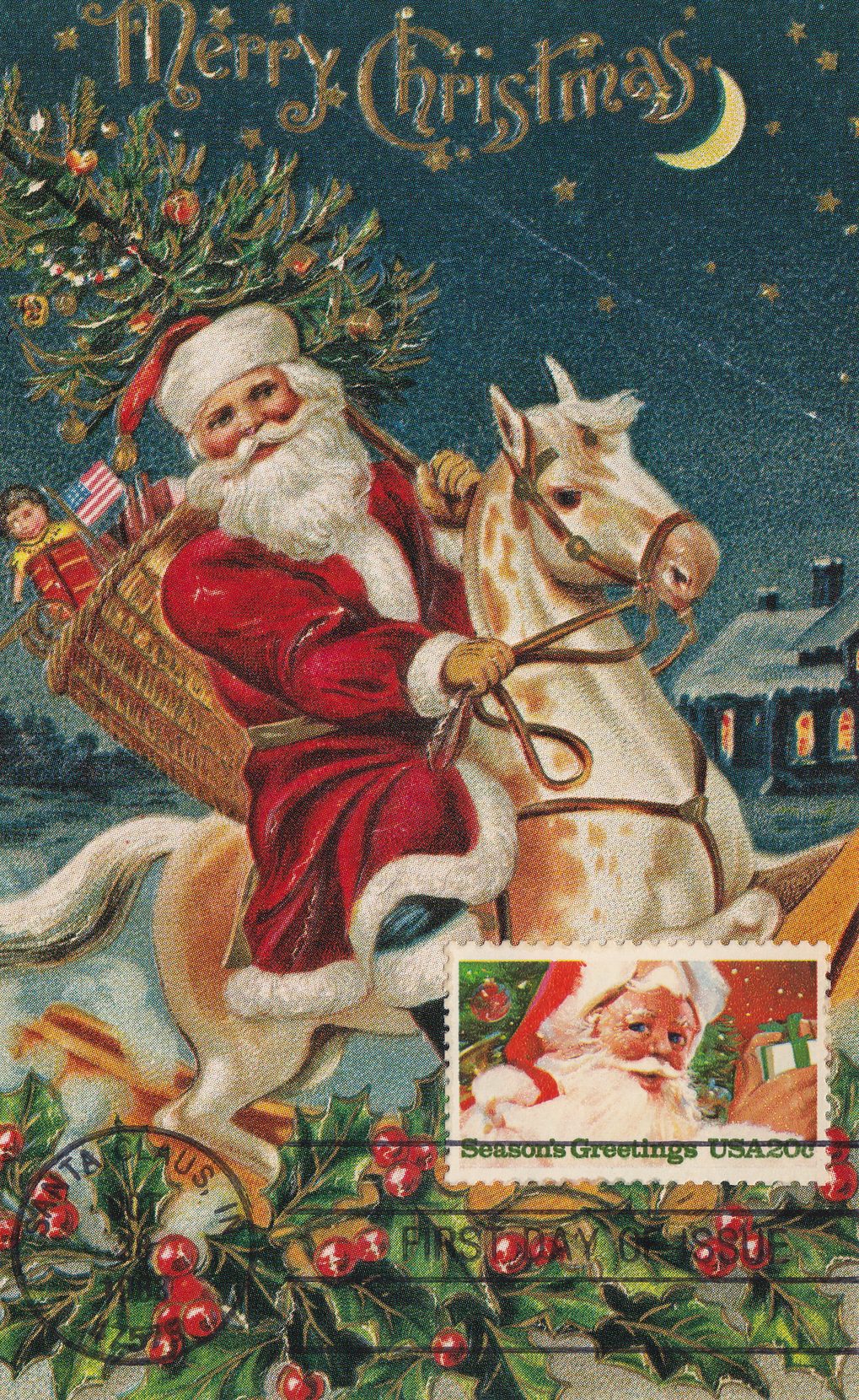 Season's Greetings from Santa Claus Indiana