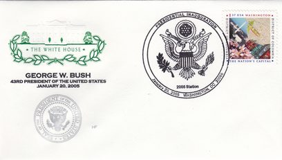 Bush 2005 Washington Inaugural Cover