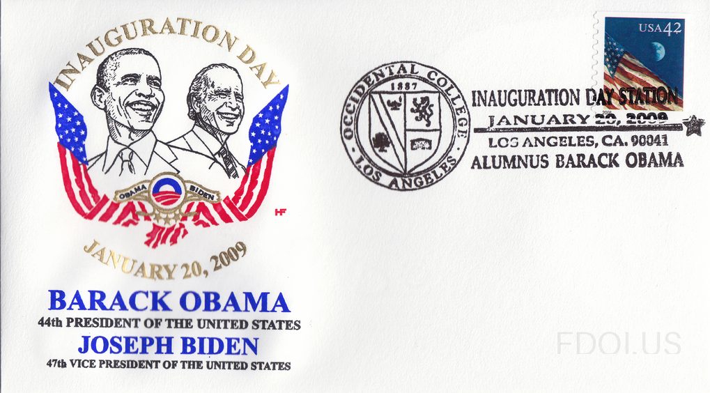 Obama 2009 Occidental College Inaugural Cover