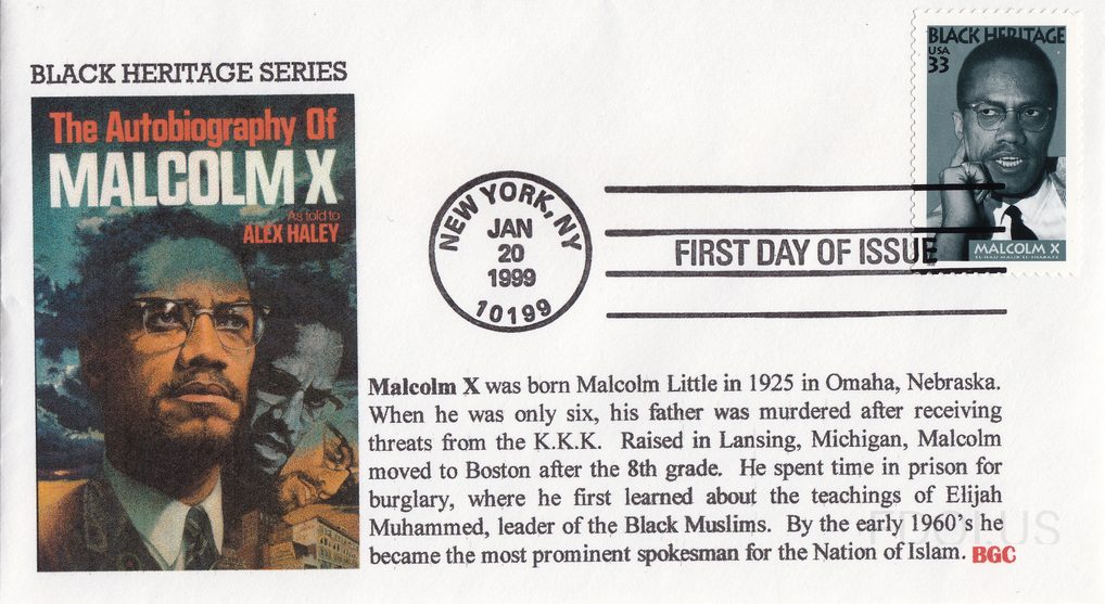 Malcom X BGC FDC
