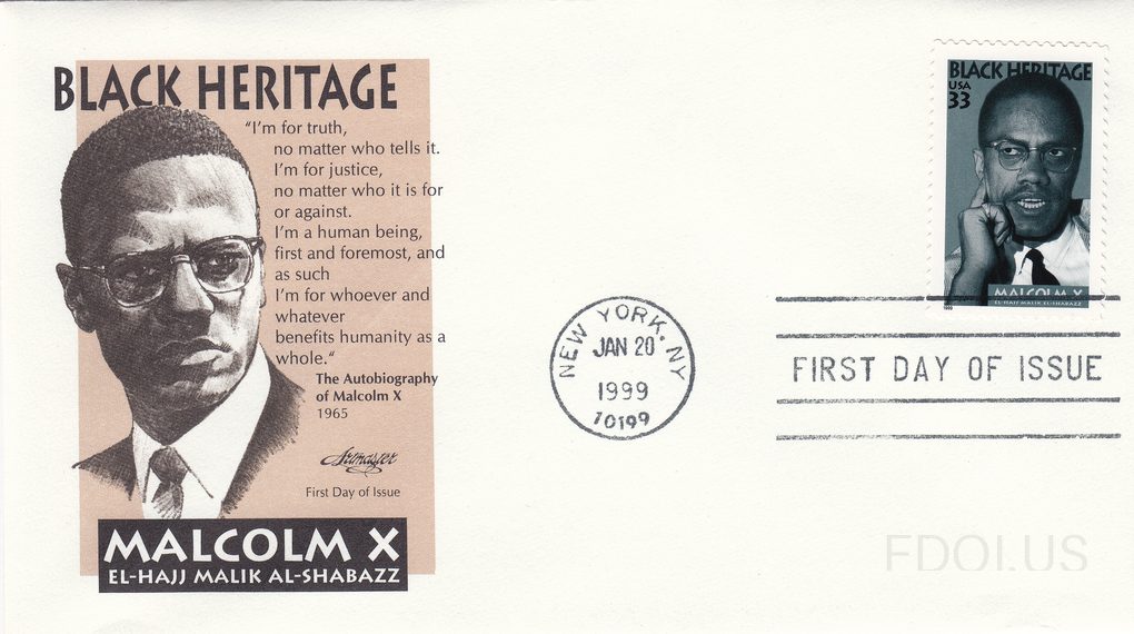 Malcom X Artmaster FDC