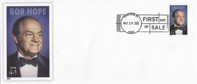 Bob Hope cachet by Cape Coral Post Office