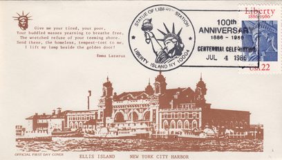 Statue of Liberty Station Set of Four