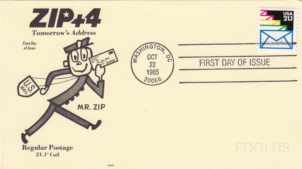 21c Envelopes Gamm cachet