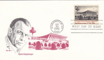 Eero Saarinen, Dulles Airport