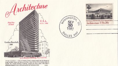 Dulles Airport American Architecture 1982